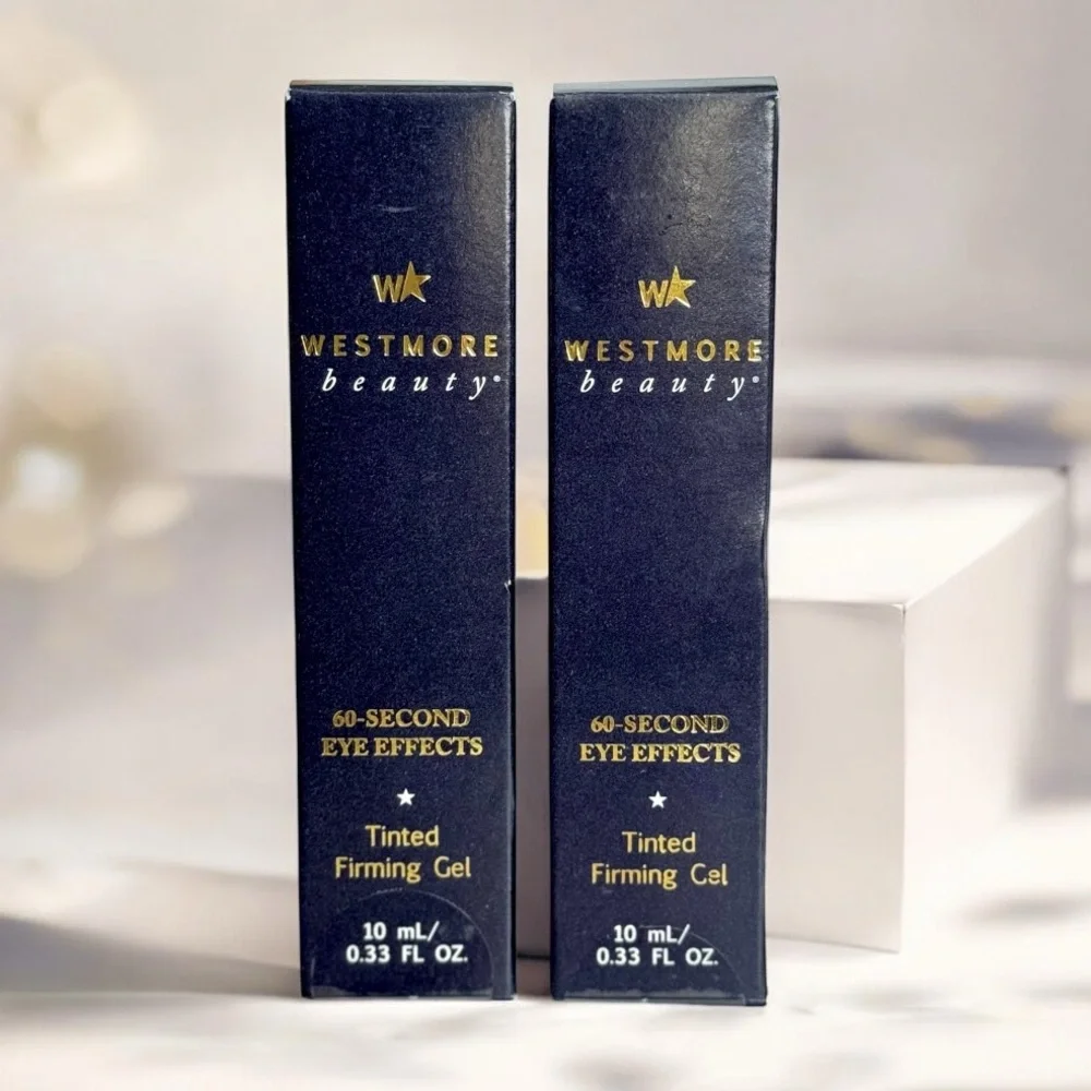 Westmore Beauty 60 Second Eye Effects Tinted Firming Gell Duo New in Box